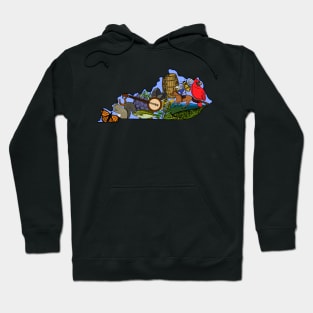 Kentucky State Symbols Hoodie